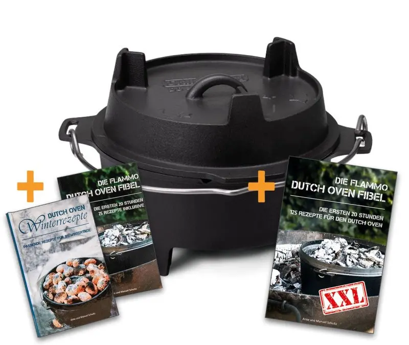 Grillfuerst-DO12-Bundle-Buecher.jpg.webp Dutch Oven BBQ Edition DO12 - inkl. Dutch Oven Fibel/Fibel XXL und Winterrezepte – Bild 1