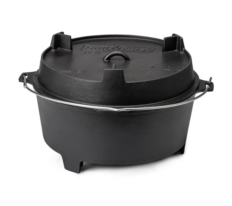 grillfuerst-dutch-oven-do20.jpg.webp Dutch Oven DO20 - mit T-Füßen - BBQ Edition – Bild 1